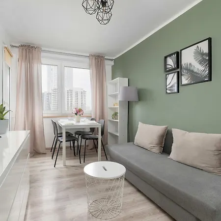 公寓 Comfortable One Bedroom Next To The Spodek In By Renters